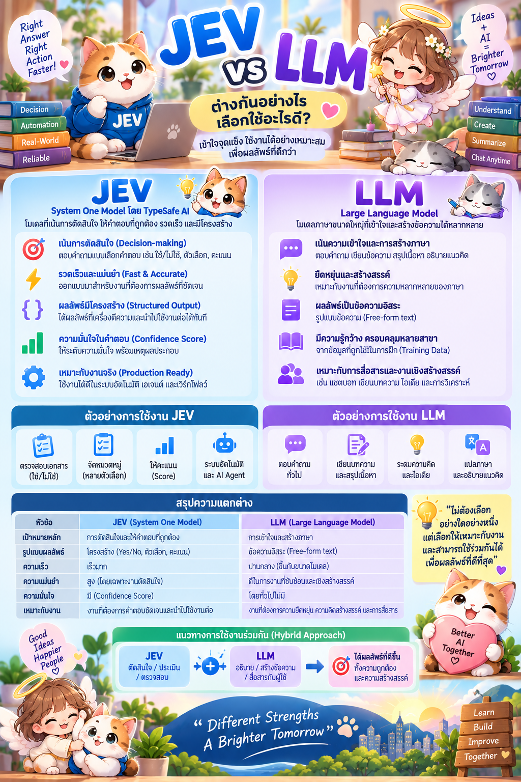 info-jev-vs-llm-system-one-model-large-language-model